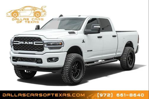 Bright White Clearcoat 2024 RAM 2500 Big Horn Crew Cab 4x4 6'4' Box