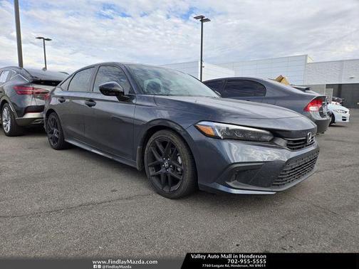 Gray 2024 Honda Civic Sport