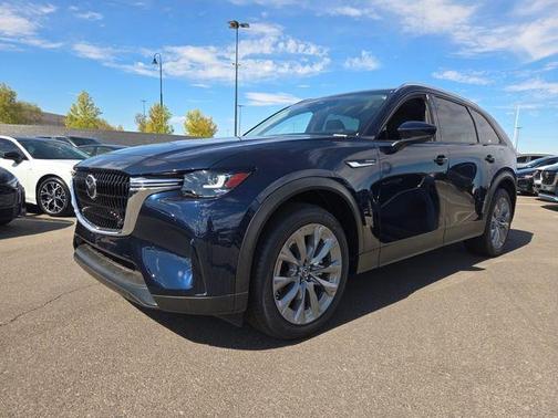Deep Crystal Blue Mica 2026 Mazda CX-90 3.3 Turbo Preferred