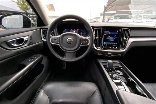 Thunder Gray Metallic 2023 Volvo S60 B5 Core Dark Theme