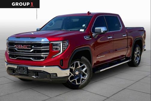 Volcanic Red Tintcoat 2024 GMC Sierra 1500 SLT