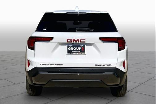 Summit White 2025 GMC Terrain AWD Elevation