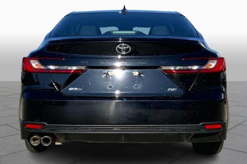 Midnight Black Metallic 2025 Toyota Camry SE