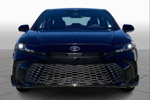 Midnight Black Metallic 2025 Toyota Camry SE