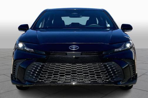 Midnight Black Metallic 2025 Toyota Camry SE