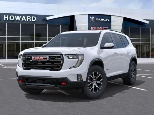Summit White 2026 GMC Acadia AT4 AWD