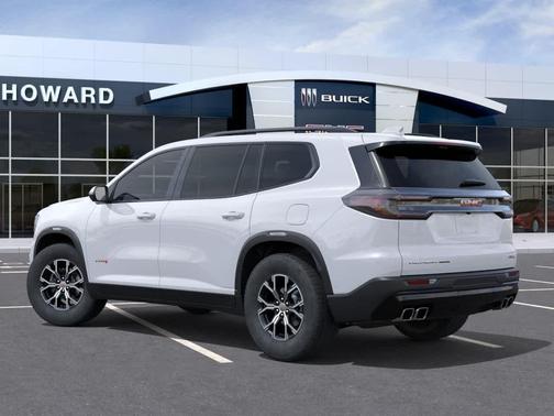Summit White 2026 GMC Acadia AT4 AWD
