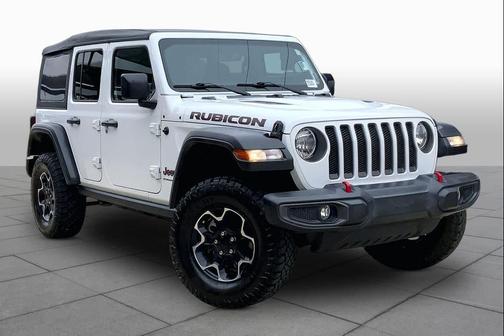 Bright White Clearcoat 2023 Jeep Wrangler Rubicon