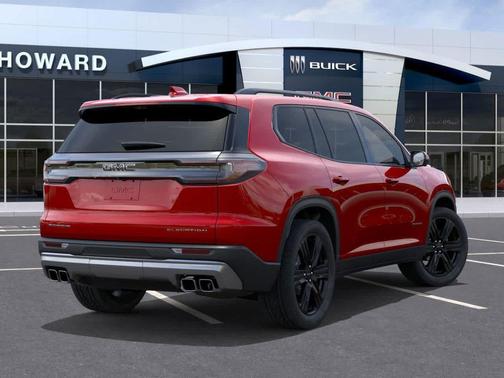 Volcanic Red Tintcoat 2026 GMC Acadia FWD Elevation