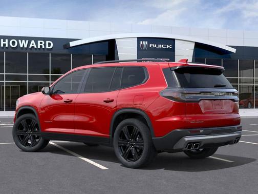 Volcanic Red Tintcoat 2026 GMC Acadia FWD Elevation