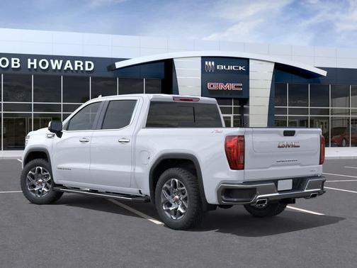 Glacier White Tricoat 2026 GMC Sierra 1500 SLT