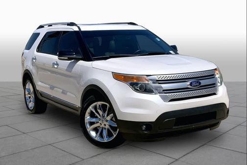 WHITE PLATINUM MET TRI-COAT 2015 Ford Explorer XLT