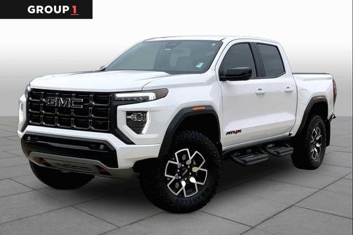 Summit White 2024 GMC Canyon AT4X