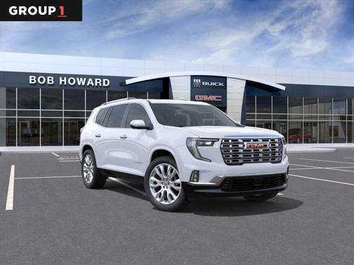 Glacier White Tricoat 2026 GMC Acadia Denali