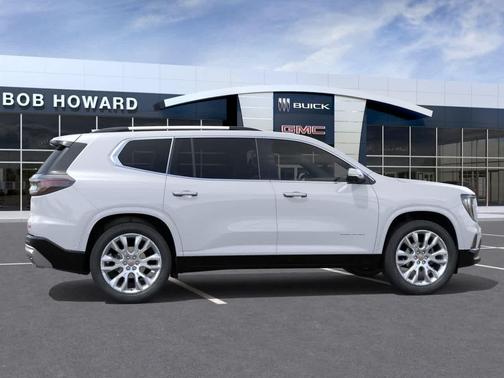 Glacier White Tricoat 2026 GMC Acadia Denali