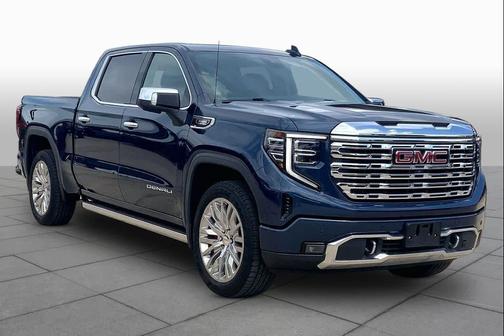 Pacific Blue Metallic 2022 GMC Sierra 1500 Denali