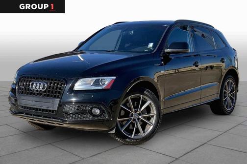 Brilliant Black 2015 Audi Q5 3.0T Premium Plus