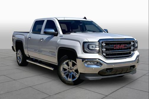 White Frost Tricoat 2018 GMC Sierra 1500 SLT
