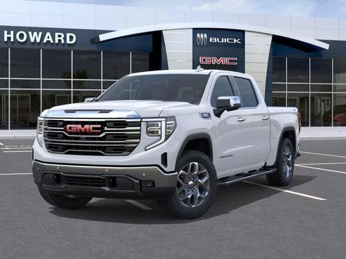 Summit White 2026 GMC Sierra 1500 SLT