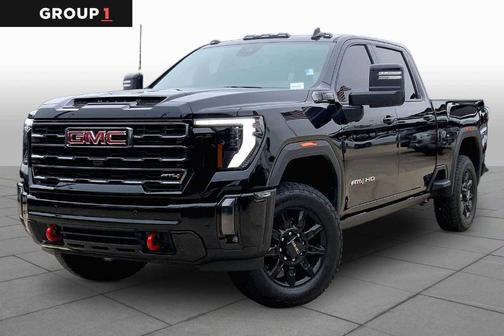 Onyx Black 2024 GMC Sierra 2500 AT4