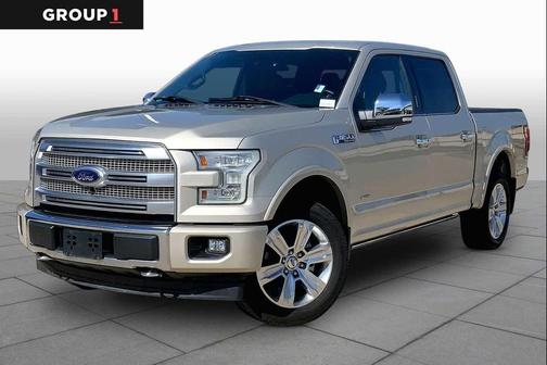 WHITE GOLD 2017 Ford F-150 Platinum