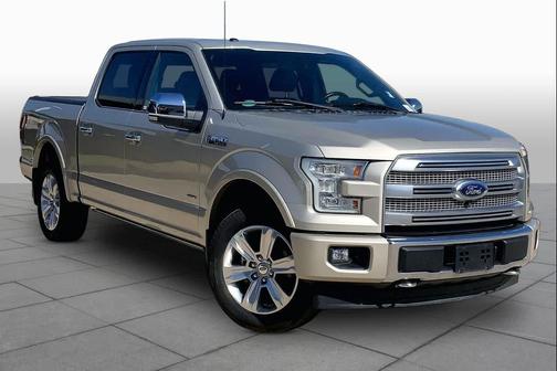 WHITE GOLD 2017 Ford F-150 Platinum