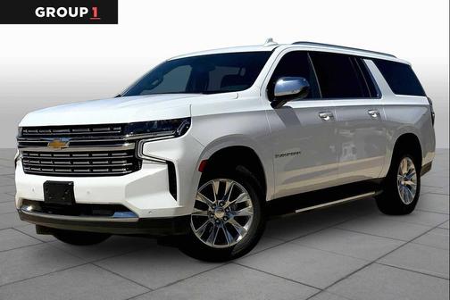 Summit White 2023 Chevrolet Suburban Premier