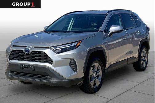 Silver Sky Metallic 2022 Toyota RAV4 Hybrid XLE