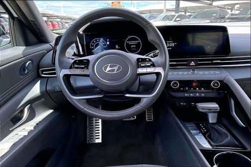 White 2025 Hyundai ELANTRA HEV SEL