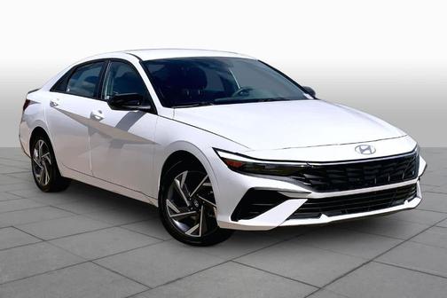 White 2025 Hyundai ELANTRA HEV SEL