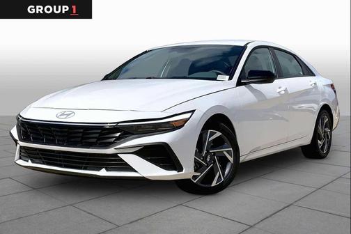 White 2025 Hyundai ELANTRA HEV SEL