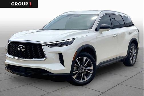 Majestic White 2023 INFINITI QX60 Luxe