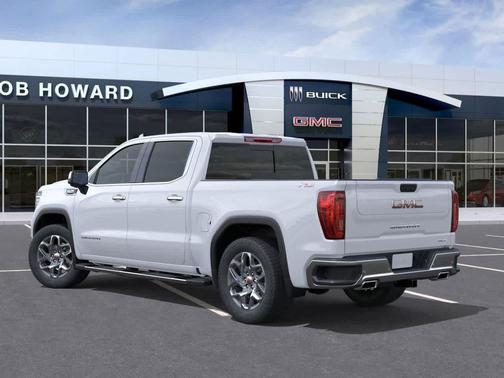 Glacier White Tricoat 2026 GMC Sierra 1500 SLT