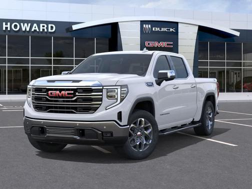 Summit White 2026 GMC Sierra 1500 SLT