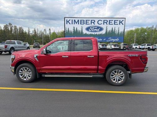 Rapid Red Metallic Tinted Clearcoat 2024 Ford F-150 Lariat