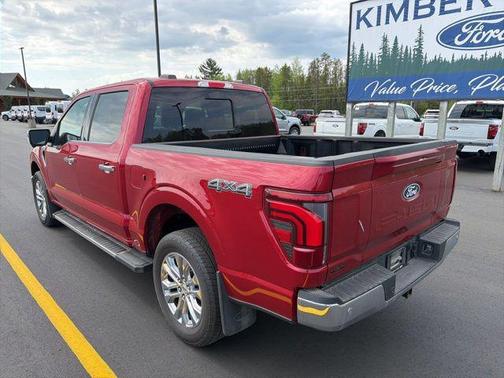 Rapid Red Metallic Tinted Clearcoat 2024 Ford F-150 Lariat