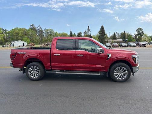 Rapid Red Metallic Tinted Clearcoat 2024 Ford F-150 Lariat