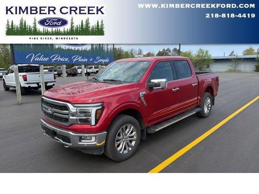 Rapid Red Metallic Tinted Clearcoat 2024 Ford F-150 Lariat