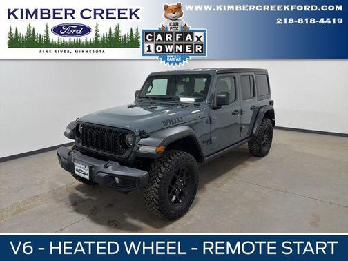 Anvil Clear Coat 2024 Jeep Wrangler Willys