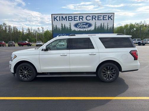 Star White Metallic Tri-Coat 2020 Ford Expedition Max Limited