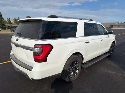 Star White Metallic Tri-Coat 2020 Ford Expedition Max Limited