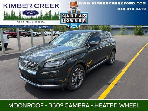 Green Metallic 2023 Lincoln Nautilus Reserve
