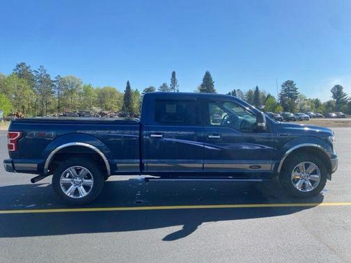 Blue 2018 Ford F-150 XLT