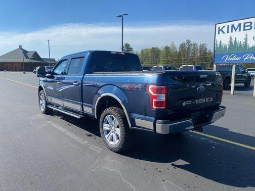 Blue 2018 Ford F-150 XLT