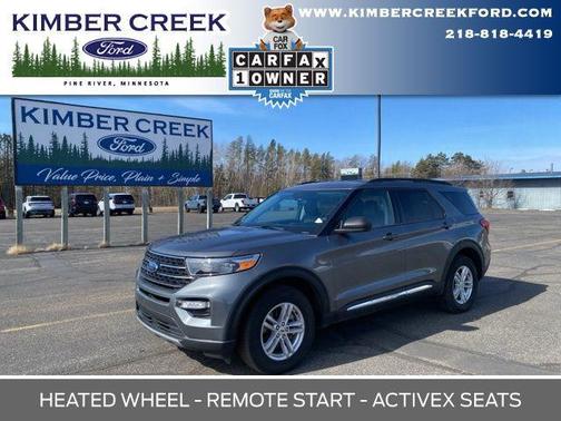 Carbonized Gray Metallic 2024 Ford Explorer XLT
