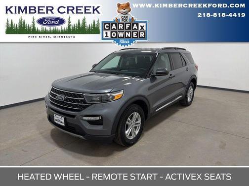 Carbonized Gray Metallic 2024 Ford Explorer XLT