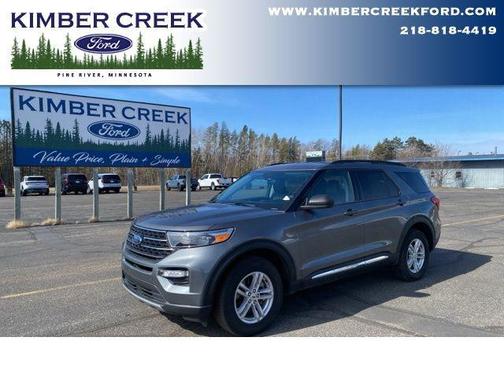 Carbonized Gray Metallic 2024 Ford Explorer XLT