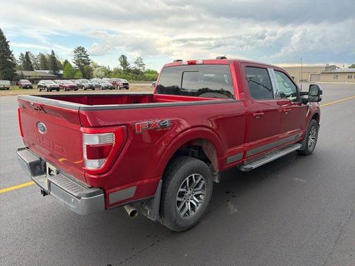 Rapid Red Metallic Tinted Clearcoat 2022 Ford F-150 Lariat