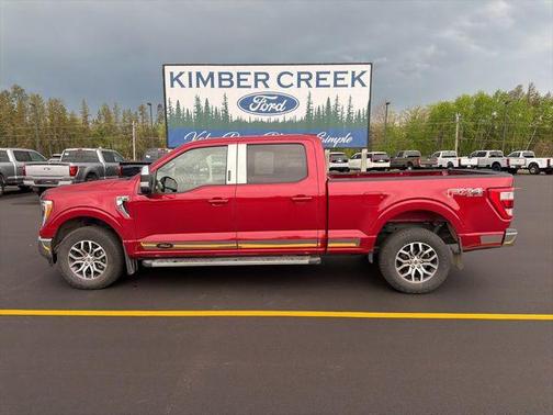 Rapid Red Metallic Tinted Clearcoat 2022 Ford F-150 Lariat