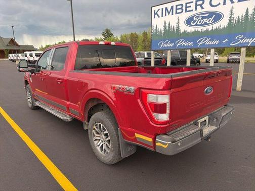 Rapid Red Metallic Tinted Clearcoat 2022 Ford F-150 Lariat